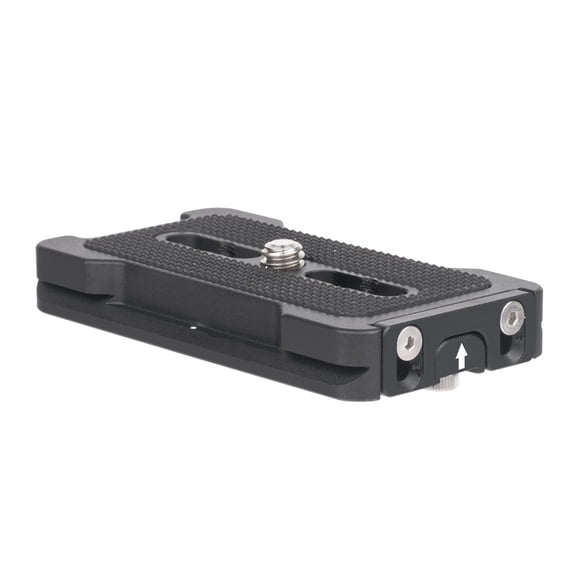 YAHHU PU-70L Quick Release Plate 70mm QR Mount with 1/4 Inch Screw Compatible with Arca Swiss Standard Tripod Head for DSLR Action Camera Accessories