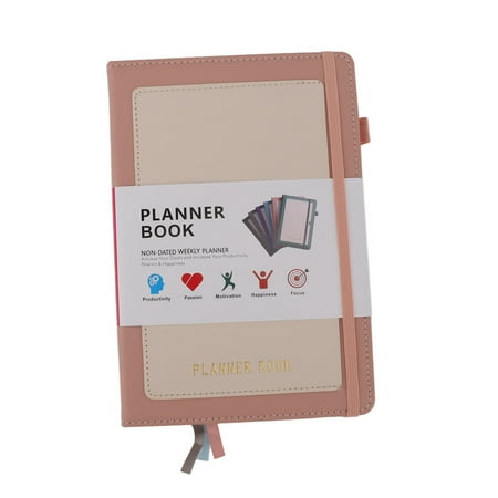 YAHHU PU Leather A5 Journal Notebook, 240 Pages, Thread-Bound, Versatile Planner