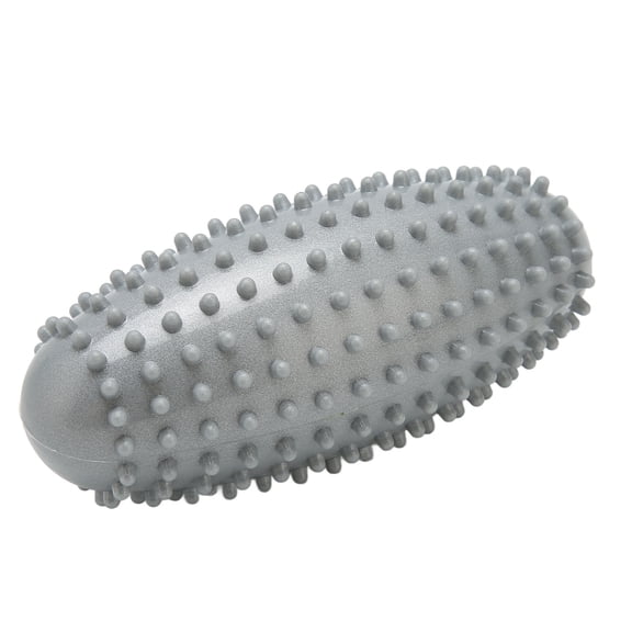 YAHHU PVC Massage Ball Durable Spiked Muscle Relief Roller Portable Trigger Point Foot Massager For Deep Tissue Back Plantar Fasciitis Gray Recovery Tool