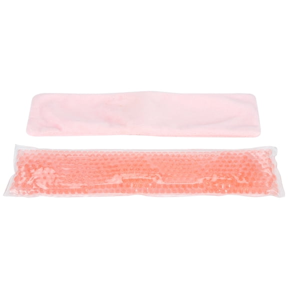 YAHHU PVC Reusable Hot Cold Gel Pad with Soft Velvet Cover for Intimate Area Postpartum Hair Removal and Pain Relief Swelling Bruise Knee Ankle Therapy Beads Gel Ice Pack