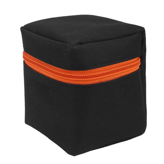 YAHHU Padded Camera Lens Bag Shockproof Protective Pouch Compact Case for DSLR Cameras, Black