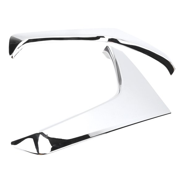 YAHHU Pair Silver ABS Chrome Plated Rear Window Spoiler Wing Car Decorative Accessory Automotive Assembly Replacement Fit For Forester SK 2018 2019 2020 (17.32 inches / 44 cm)