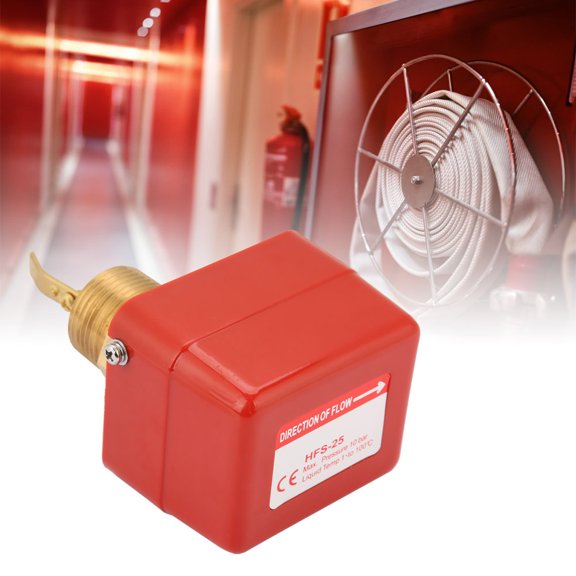 YAHHU Partial Stainless Steel Type 6-380V 1 in / 25.4 mm Paddle Control Water Flow Switch 1.0MPa SPDT Contacts