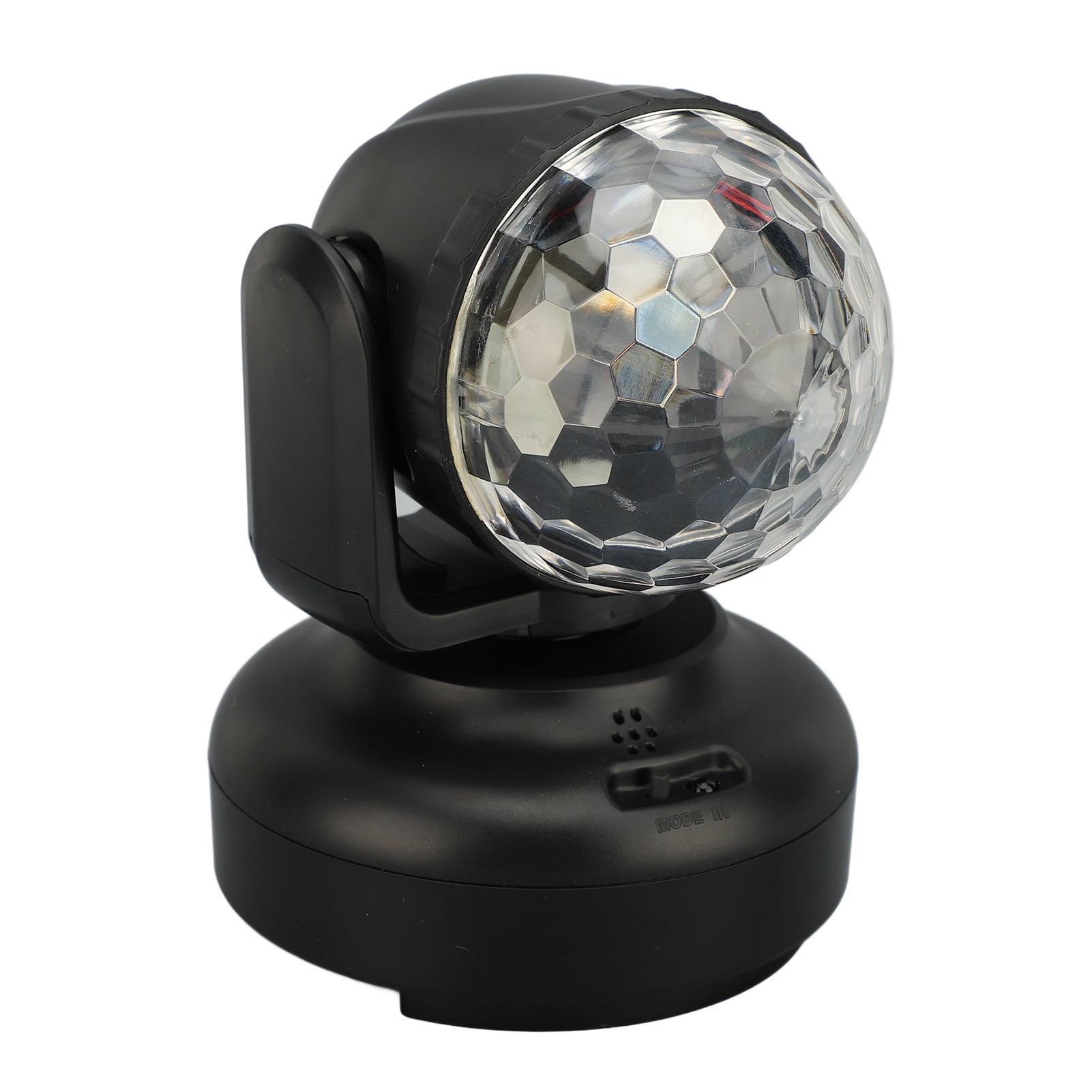 YAHHU Party Ball Lights 16 in 1 LED Rotating Disco Light with Bluetooth Remote Control, Sound Activated Strobe Stage Lighting for Home KTV Bar Birthday Halloween Christmas, 6.69 inches / 17 cm