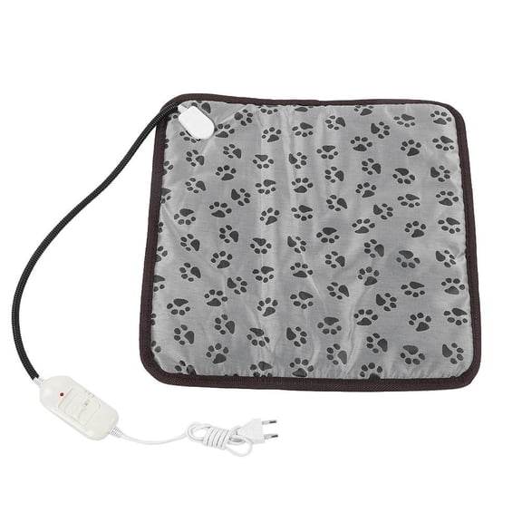 YAHHU Pet Heated Mat  Waterproof, AntiSlip, Adjustable Temperature, 17.7"17.7"  Safe, Foldable, Ideal for Cats & Dogs
