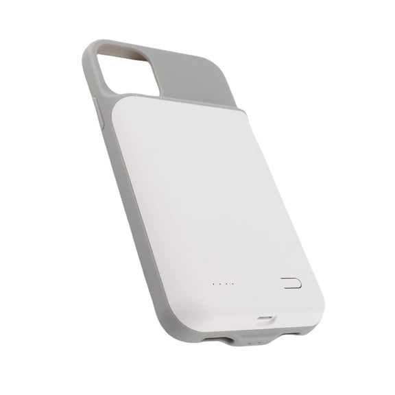 YAHHU Phone Battery Case 6800mAh Portable Charging Case for iPhone 11 - White (6.69 inches / 17 cm)
