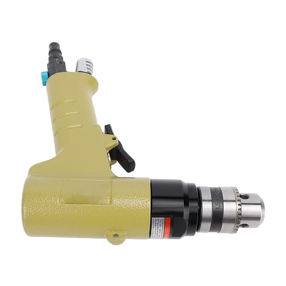 YAHHU Pneumatic Drill Professional 1800RPM High Speed 3/8 Inch Reversible Rotation Drill Tool for Hole Drilling Furniture Machine Production 9.45 inches / 24 cm