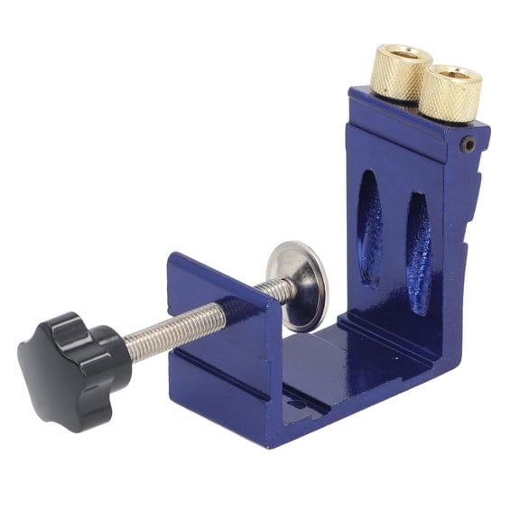YAHHU Pocket Hole Jig Kit Woodworking Dowel System Set. Premium Joint Angle Tool and Carpentry Locator. Adjustable Woodworking Tools for DIY Projects. Precise Drill Guide (7.87 in / 20 cm)