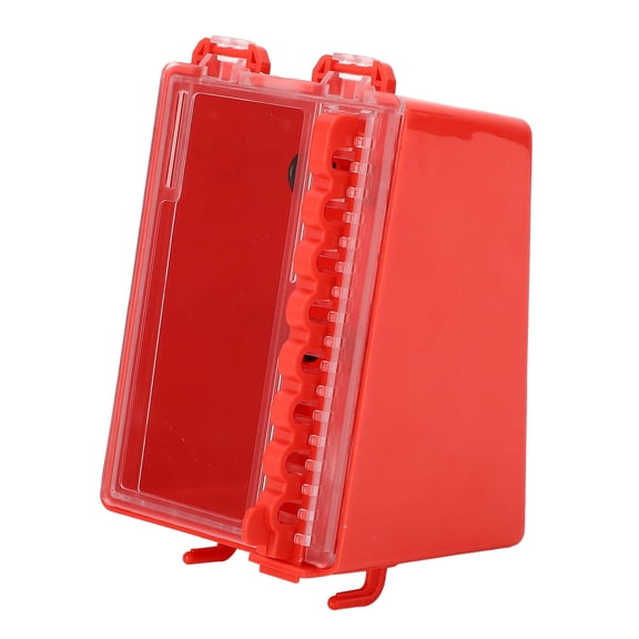 YAHHU Portable 8Hook Lockout Tagout Box with Transparent Panel  12098180mm, WallMounted, 8 Security Latches