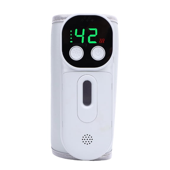 YAHHU Portable Baby Bottle Warmer 18W Cordless Milk Heater with 10000mAh Battery, Constant Temperature USB Insulation Cover for Travel and Outdoor (5.9 inches / 15 cm)