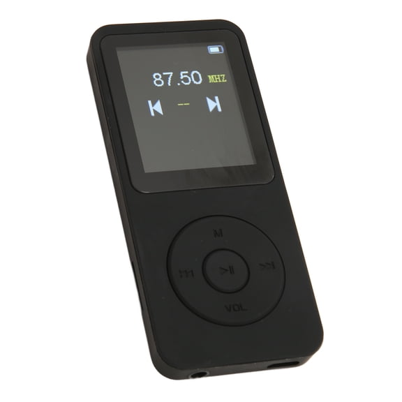 YAHHU Portable Bluetooth 5.0 MP3 Player with Built-in HD Speaker, FM Radio, Voice Recorder, E-Book Reader, Supports up to 128GB, Multifunction Music Video Player