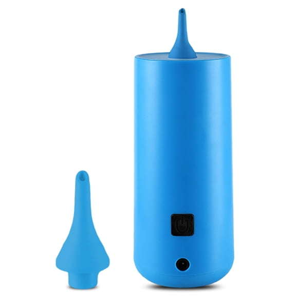 YAHHU Portable Electric Balloon Pump 220V Blower Machine with Auto Inflator Anti-Slip Air Pump for Party Decorations EU Plug Blue