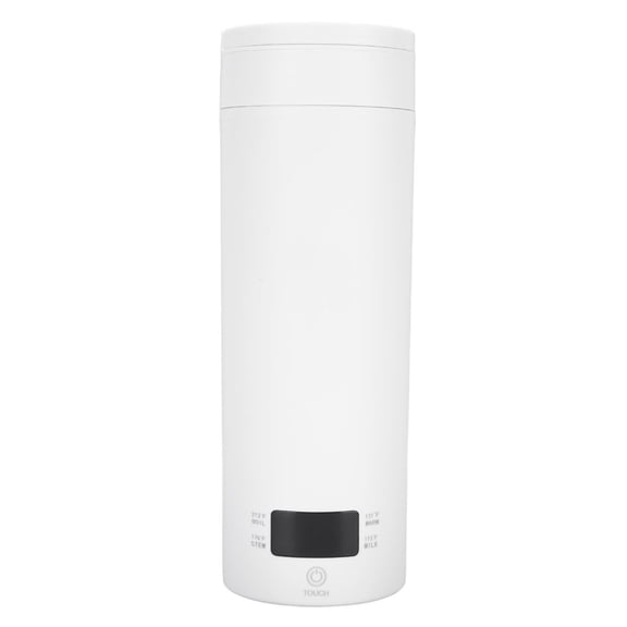 YAHHU Portable Electric Kettle Small 450ml / 15.2 oz Temperature Control 316 Stainless Steel for Travel Mini Hot Water Boiler, 4 Temp Settings, Auto Shut-off