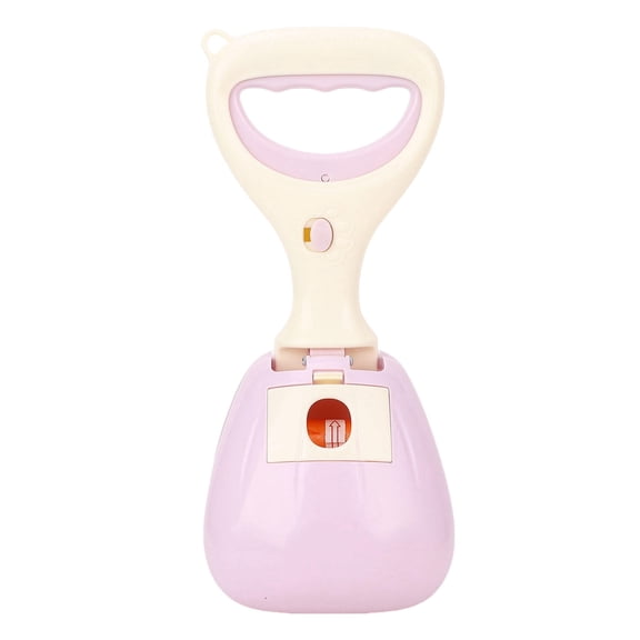 YAHHU Portable Pet Poop Scoop with Ergonomic Handle, Large Capacity, SpaceSaving Hook, Durable ABS/PP Design Ideal for Outdoor Walks