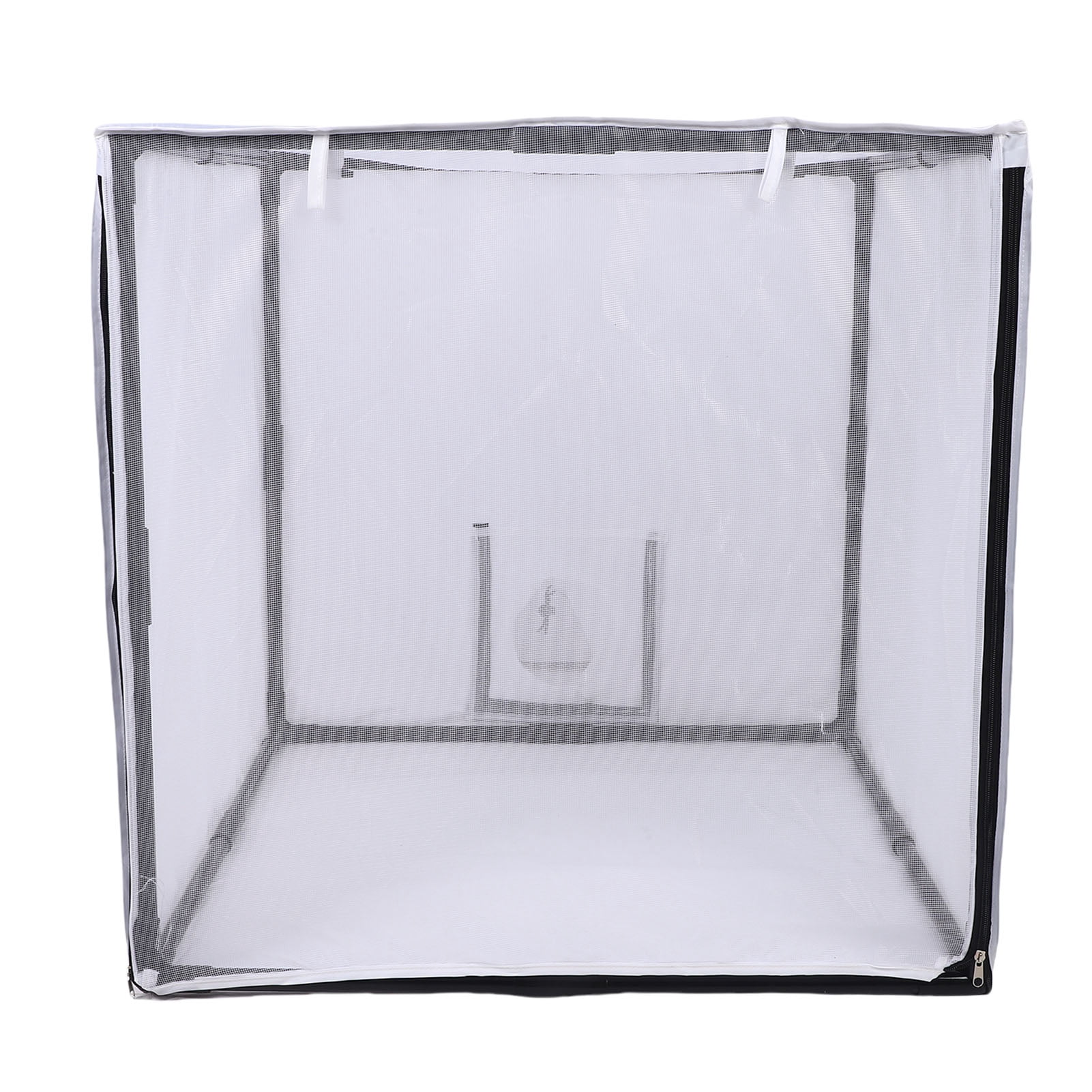 YAHHU Portable Spray Paint Booth with Filter Mesh Curtain Detachable Mobile Painting Tent Garage Studio Yard 29.53 in / 75 cm