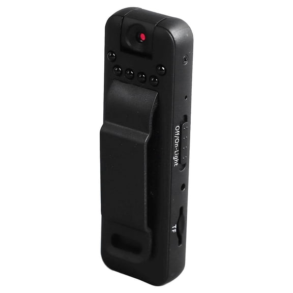 YAHHU Portable Video Recorder HD Infrared Night Vision Mobile Detection Power Off Storage Back Clip Camera, 5.5 inches / 14 cm