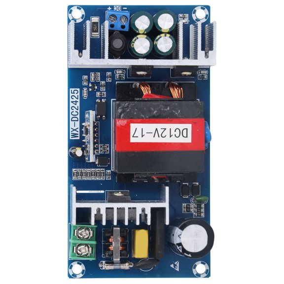 YAHHU Power Converters 2 Sided PCB BuiltIn Protection Design Switching Power Supply Board Module 12V 17A 220W AC-DC Isolated Power Supply WX-DC2425 AC110-245V 50-60HZ