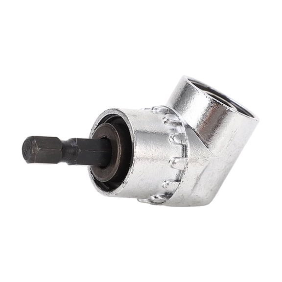 YAHHU Power Screwdriver Drill Attachment 105 Degree Right Angle Driver Extension for Manual Wrench Drive Chuck