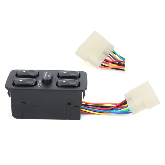 YAHHU Power Window Control Switch 93570-28001 Replacement for Hyundai Elantra 1992-1994 Window Lifter Button (5.91 inches / 15 cm)