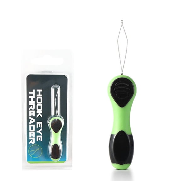 YAHHU Precision Hook Threader & FlyTying Tool  Ergonomic, HighStrength Fishing Knot Tying Device with Leader Piercing Feature