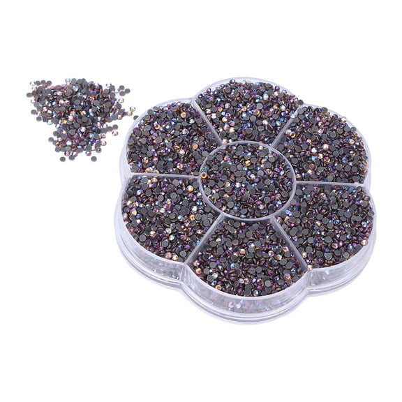 YAHHU Premium 14400 Pcs Glass Rhinestones Shiny Transparent Decorative 3D Nail Art Accessories Multi-Purpose Jewels For DIY Clothes Shoes Crafts Size 3.94 inches / 10 cm Yellow AB