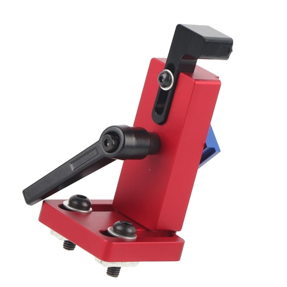 YAHHU Premium 45 Type Chute Locator Aluminium Alloy Backing Connector, Precision Miter Track Stop Woodworking Guide Rail Tool Accessory for Table Saws and Router Tables, 12 inches / 30.5 cm