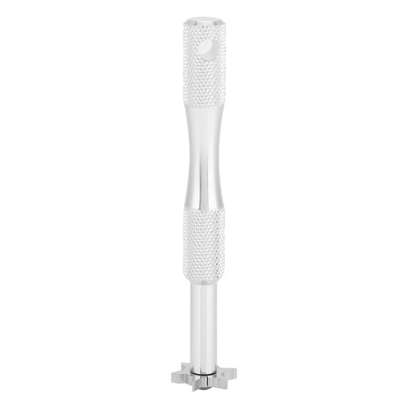 YAHHU Premium 6-Head Golf Club Groove Sharpener Tool and Wedge Regrooving Cleaner for Maximum Backspin and Optimal Performance, Fits All Major Brands, Silver (4.3 inches / 11 cm)