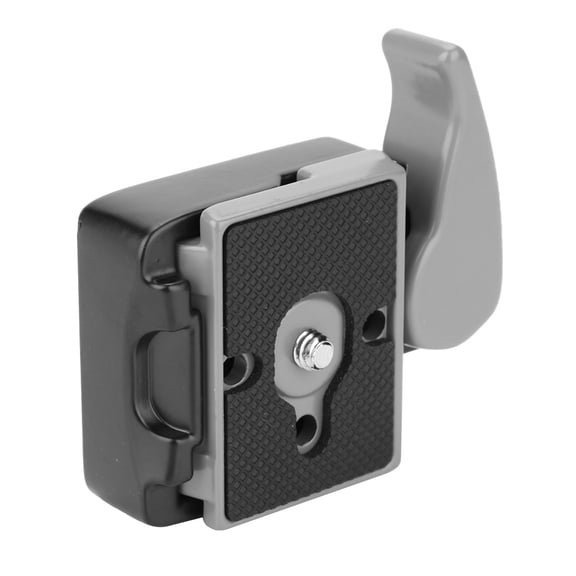 YAHHU Premium Aluminum Alloy Quick Release Clamp Adapter Plate 1/4 and 3/8 Inch Thread for DSLR Camera Tripod Ball Head Mount Bracket Base Accessory