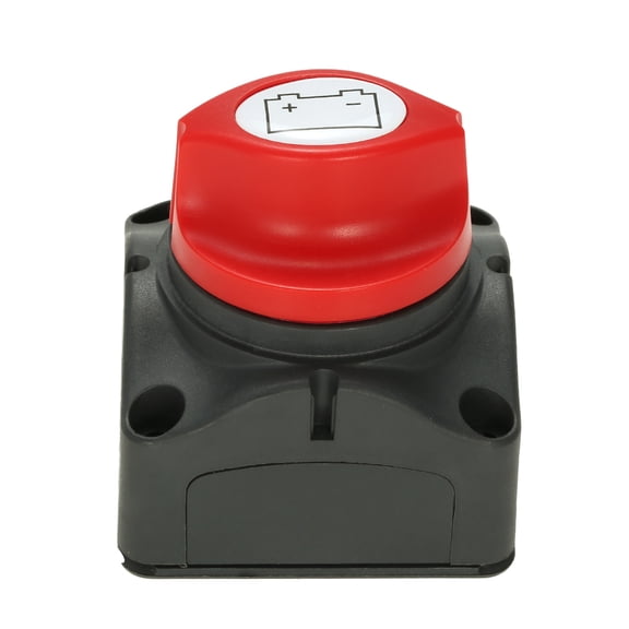 YAHHU Premium Battery Selector Switch Isolator Disconnect Rotary Switch Cut On/Off Power Master Switch for Car RV Marine Boat Heavy Duty 12V 24V 48V DC Replacement Part