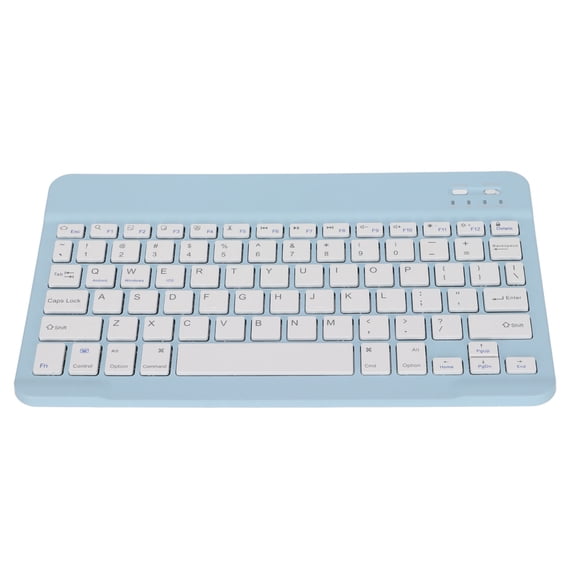 YAHHU Premium Bluetooth Keyboard Lock Screen Function Small Portable Stable Connection Long Battery Life Mini Wireless Keypad for PC Office Blue 10 inches / 25.4 cm[cite: 1]