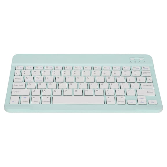 YAHHU Premium Bluetooth Keyboard Lock Screen Function Small Portable Stable Connection Long Battery Life Mini Wireless Keypad for PC Office Green 11.8 inches / 30 cm[cite: 1]