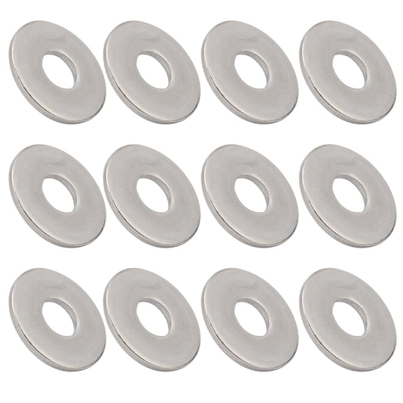 YAHHU Premium M8x24mm Flat Washers 304 Stainless Steel Enlarged Metal Screw Gasket Accessories for High Holding Power Structural Fastener Hardware Pack of 100