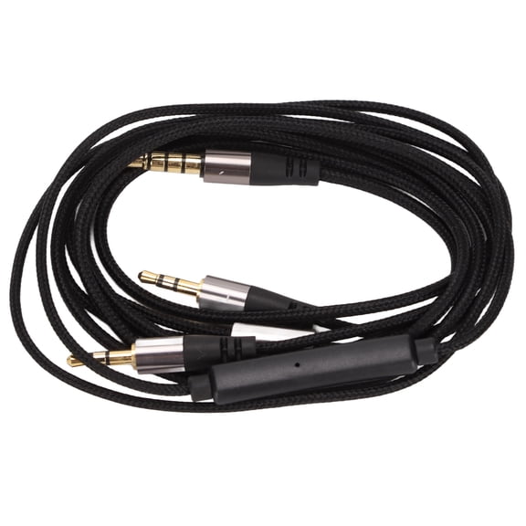 YAHHU Premium OFC Replacement Upgrade Headphone Cable 3.5mm to Dual 2.5mm Headphone Cord 47.2 inches / 120 cm Audio Wire for Master Tracks HD V8 V10 V12 X3