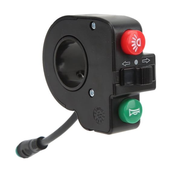 YAHHU Premium Scooter Horn Switch Waterproof 5pin Handlebar Controller Turn Signal Light Push Button Assembly Replacement Parts for KUGOO M4 Scooter (7x6x4 inches / 17.7x15.2x10.1 cm)