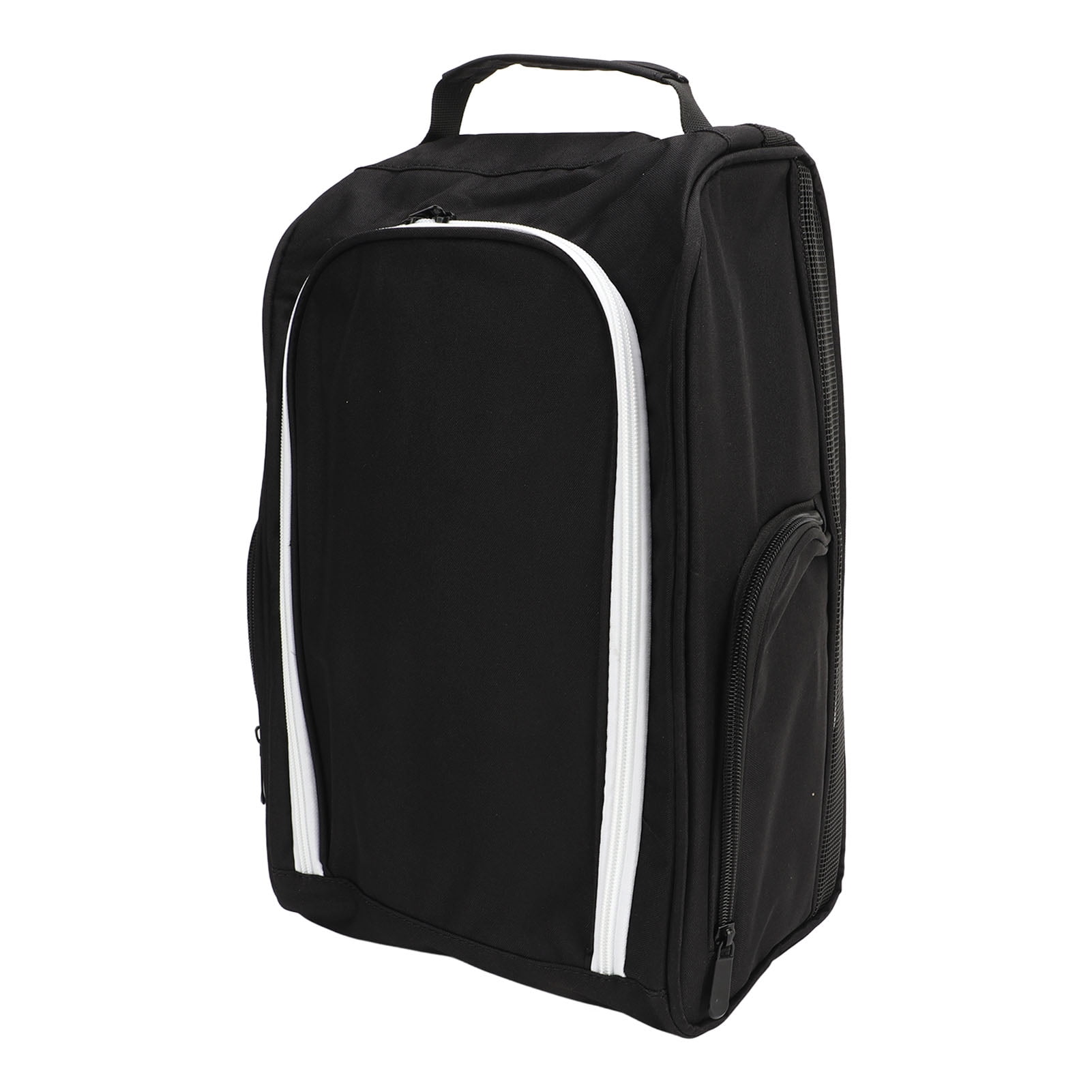 YAHHU Premium Shoe Storage Bag Nylon Large Capacity Portable Travel Shoe Bags Organizer for Traveling Outdoor Camping Hiking Gym and Weekend Getaways Black (16.14 inches / 41 cm)