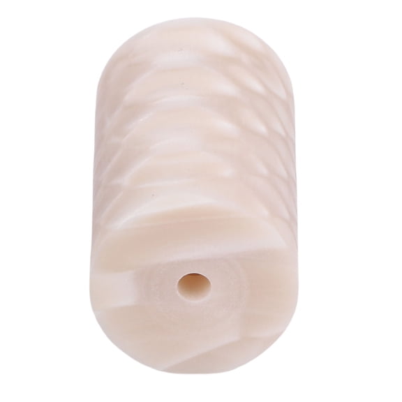 YAHHU Professional Billiard Pool Cue Ferrule 14mm O.D. High Density Reduce Deflection Fashionable Pool Cue Stick Tips White Replacement Part (0.55 inches / 1.4 cm)