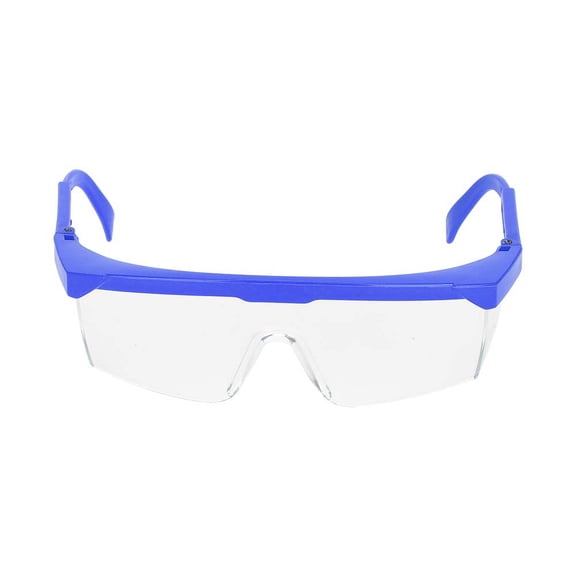 YAHHU Professional Nail Art Anti UV Glasses Protective Dust Proof Goggles for UV Gel Soak Off Gel Nail Dust Collection Tool Blue Perfect for Salon and Home Use 10 inches / 25.4 cm