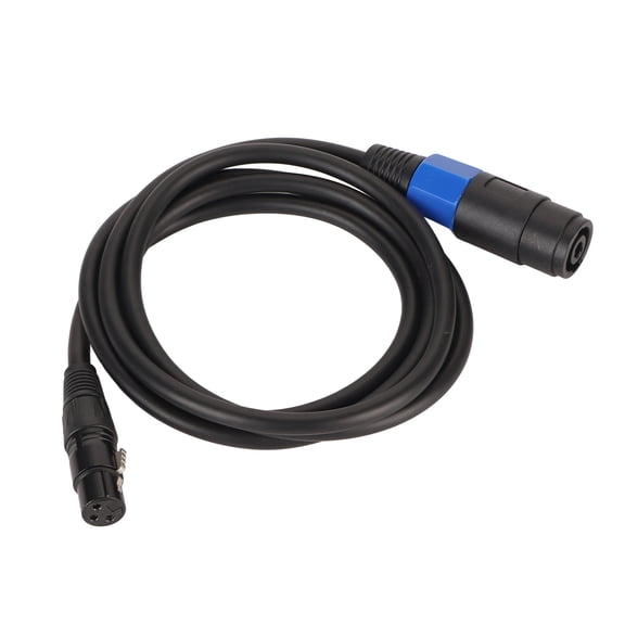 YAHHU Professional Speaker Cable 5.9ft Long PVC Female to XLR Female Oxygen Free Copper Amplifier Connection Cord for Stage
