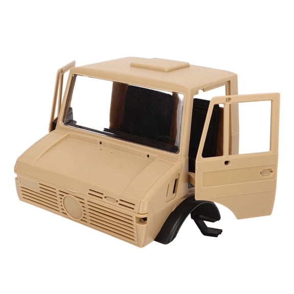 YAHHU RC Car Head Assembly for P06 Unimog Model, Realistic Khaki Plastic Replacement Part