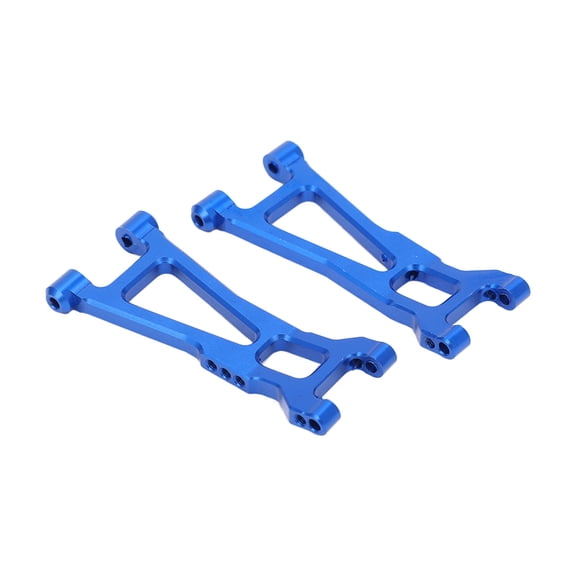 YAHHU RC Car Swing Arm Aluminium Alloy High Hardness Lightweight Easy Assembly Front Rear Model Replace Set for HBX 16889 1/16 Vehicles Blue (10 inches / 25.4 cm)
