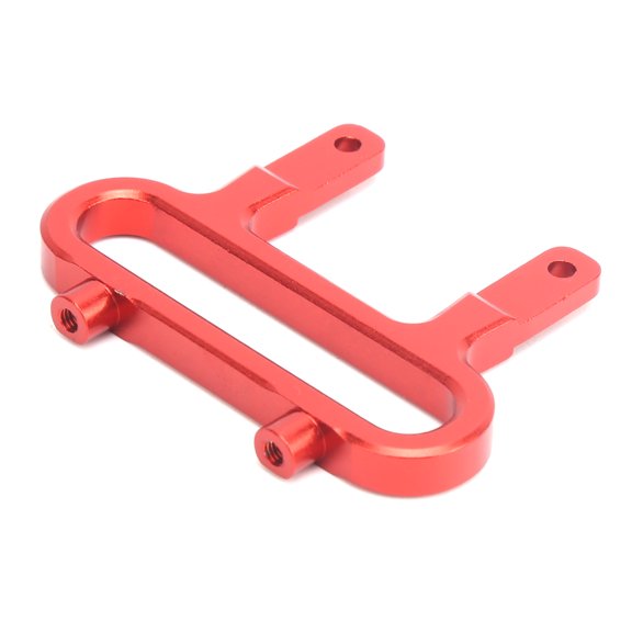 YAHHU RC Front Rear Bumper Guard Upgrade Accessory Parts Fit for 1/10 XTE Remote Control Car Vehicles Premium Aluminum Alloy Metal Protection Bracket - Red Color (2.4 inches / 6.0 cm)