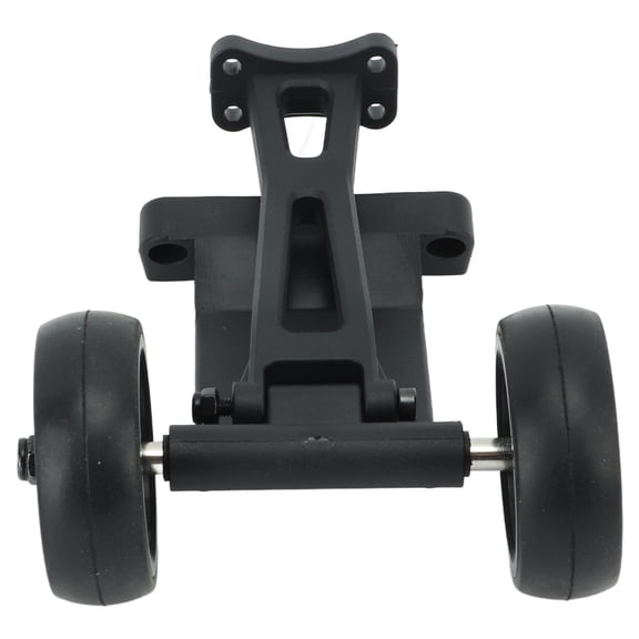 YAHHU RC Head Up Wheels Wearable High Accuracy Upgrade Parts for 1/8 Car, Black (9 inches / 22.8 cm)