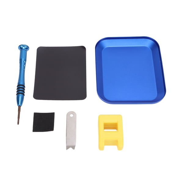 YAHHU RC Model Repair Tool Set Cross Screwdriver Prying Bar Screw Storage Tray Demagnetizer Or Magnetizer For Remote Control Vehicles 6 Pieces Assorted Accessories (6.30 inches / 16 cm)