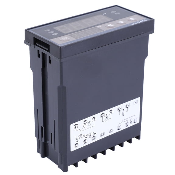 YAHHU REX C410 Adjustable Relay Control Output Digital Temperature Controller Thermostat AC220V with Fast Response and High Accuracy for Industrial Use 10 inches / 25.4 cm
