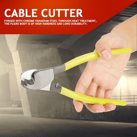 YAHHU RT-38 8.27 inches / 210 mm Chrome Vanadium Steel Cable Cutter Electric Wire Cutting Pliers Hand Tool