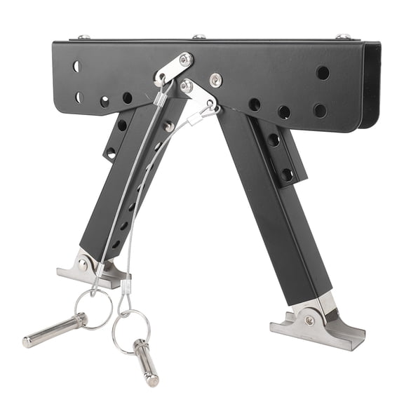 YAHHU RV Step Stabilizer Solid Stance Foldable Steel Support Jack Bracket Universal Fit for Campervan Motorhome