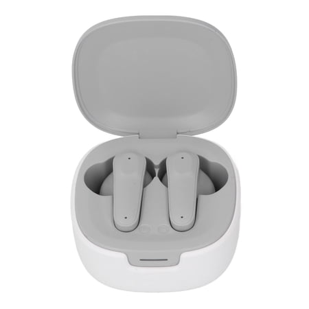 YAHHU Real Time AI Translation Earbuds, Smart Stereo Sound Language Translator Earphones for Business Travel, Portable Multilingual Device, White (4.33 inches / 11 cm)