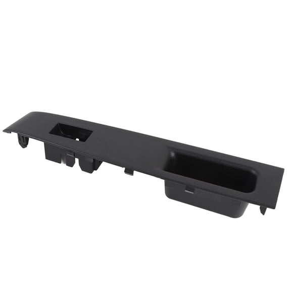 YAHHU Rear Window Switch Bezel Armrest Base Panel Scratch Proof Plastic Door Window Switch Panel Cover Replacement for Toyota Vitz 2010-2014 Left Side, 14.17 inches Black Interior Upgrade Accessory