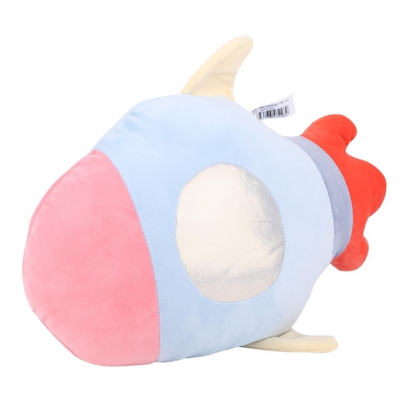 YAHHU Red Spaceship Rocket Plush Hugging Pillow Cute Back Cushion Girl Birthday Gift 19.7 inches / 50 cm