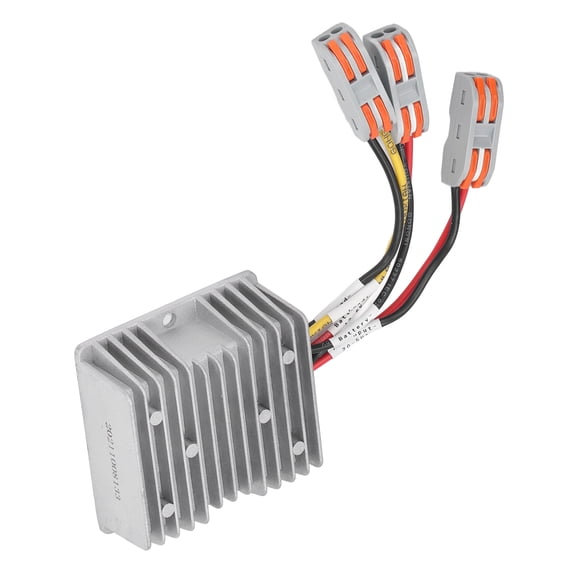 YAHHU Renewable Energy Solar Controller MPPT 300W 20A - Heavy Duty Photovoltaic Regulator with Night Load Output - IP67 Waterproof, Photosensitive Device, 29.4V (2.9x2.9x1.3 in)